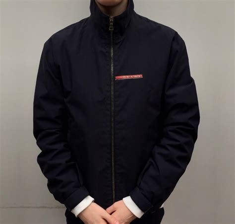 Prada Mens Goretex Lightweight Rain Jacket .